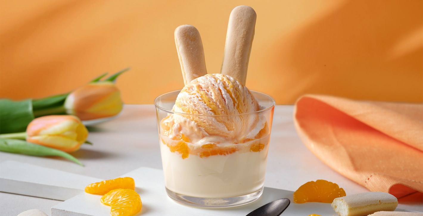 Quark Mandarine Osterdessert
